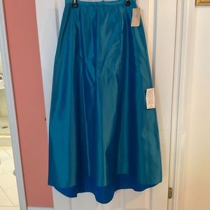 Sapphire Blue Evening Skirt